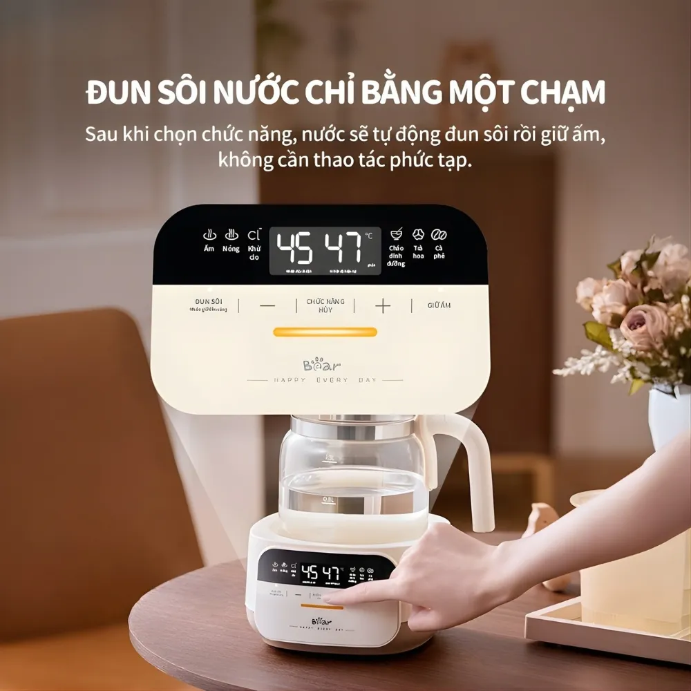 Máy Hâm Sữa Bear Ww-5H12N