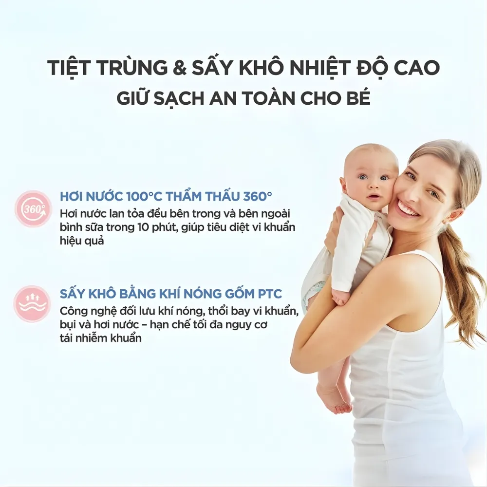 Máy Tiệt Trùng Bear St-5H05E26 7 Máy Tiệt Trùng Bear St-5H05E26