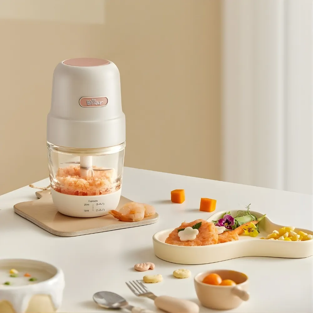 Máy Xay Đồ Ăn Dặm Bear 0.3L Ch-4H02S 3 Máy Xay Ăn Dặm Bear 0.3L Ch-4H02S