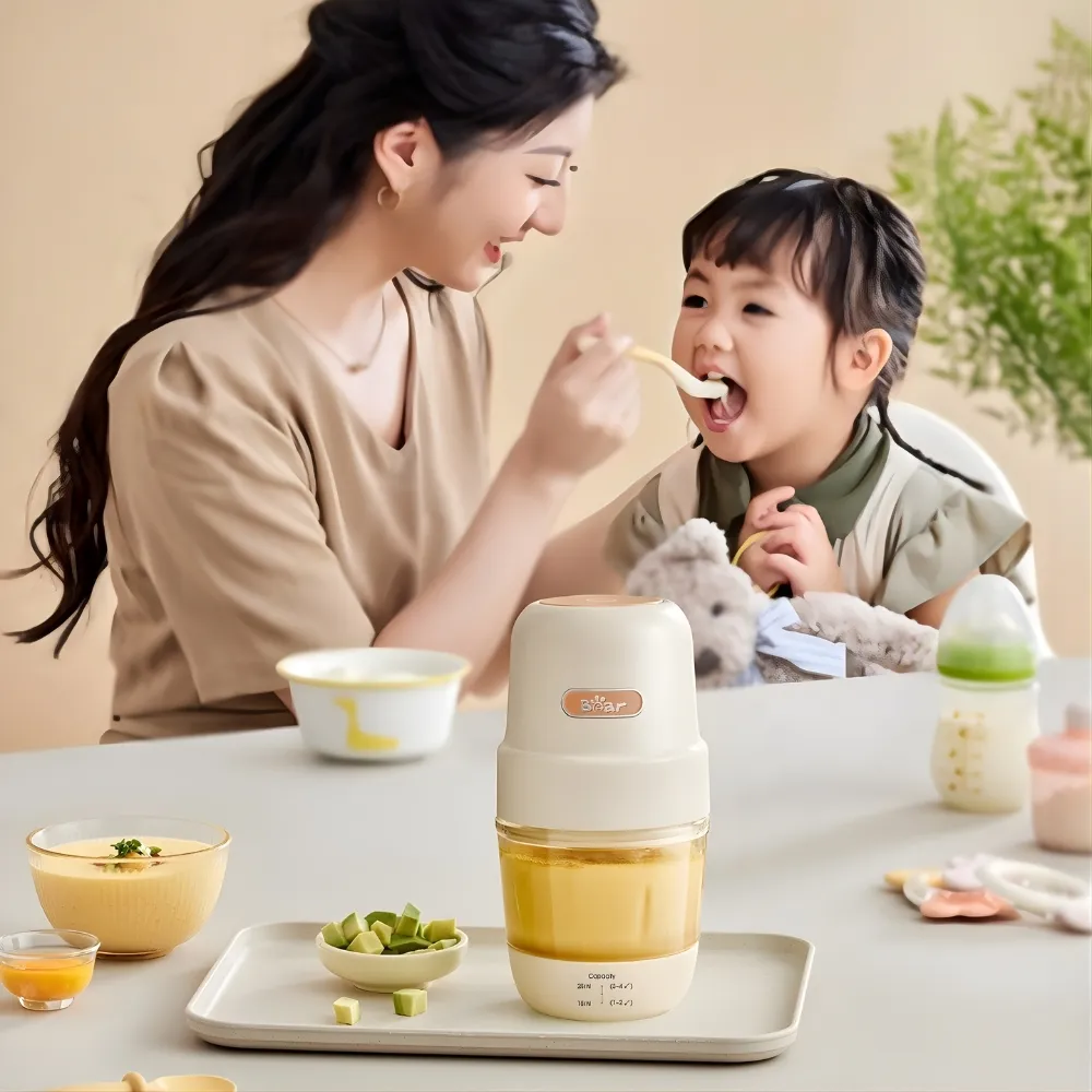 Máy Xay Đồ Ăn Dặm Bear 0.3L Ch-4H02S 2 Máy Xay Ăn Dặm Bear 0.3L Ch-4H02S
