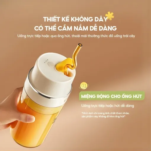 Máy xay sinh tố cầm tay Bear SB-MX04K