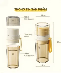 Máy xay sinh tố cầm tay Bear SB-MX04K