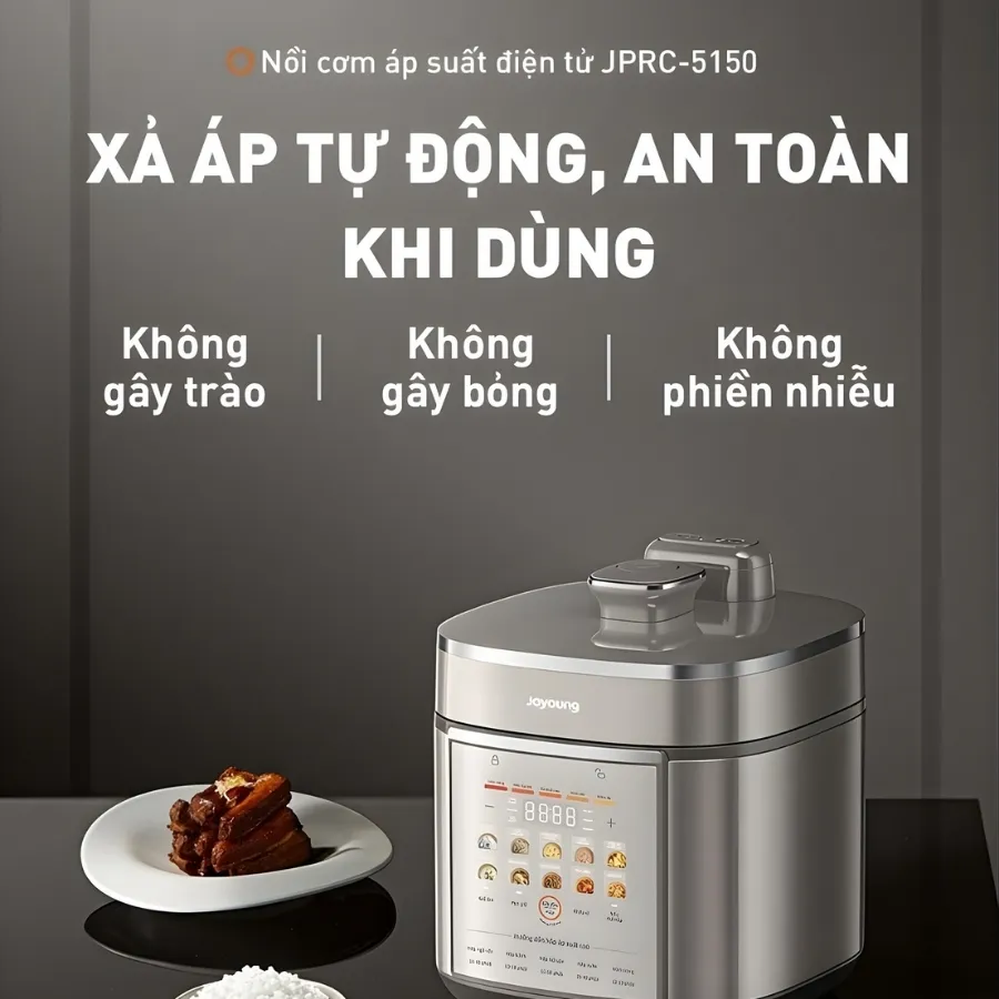 Nồi Cơm Áp Suất Điện Tử Joyoung 5150 2 Nồi Cơm Áp Suất Điện Tử Joyoung 5150