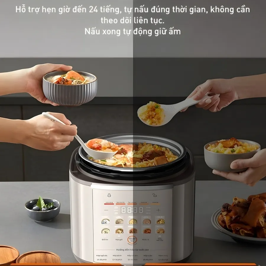 Nồi Cơm Áp Suất Điện Tử Joyoung 5150 10 Nồi Cơm Áp Suất Điện Tử Joyoung 5150