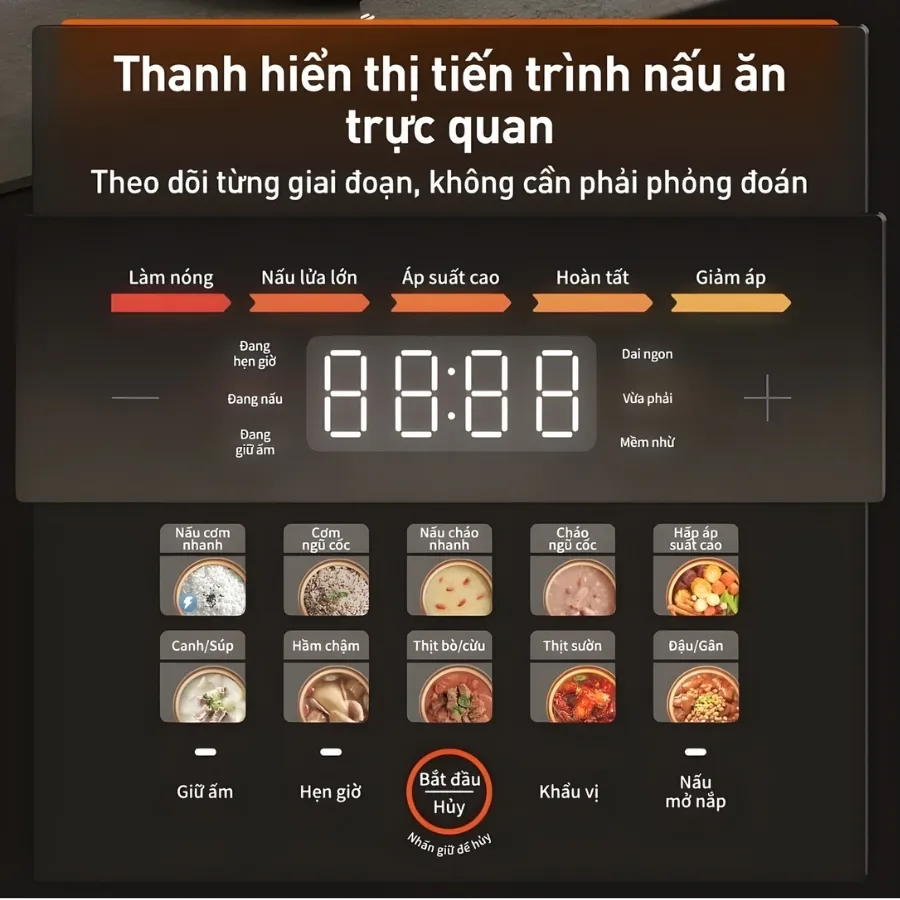 Nồi Cơm Áp Suất Điện Tử Joyoung 5150 12 Nồi Cơm Áp Suất Điện Tử Joyoung 5150