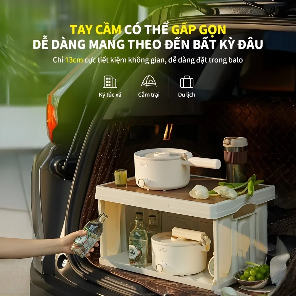 Nồi Điện Đa Năng Bear Mc-4H16G 4 Nồi Điện Đa Năng Mc-4H16G