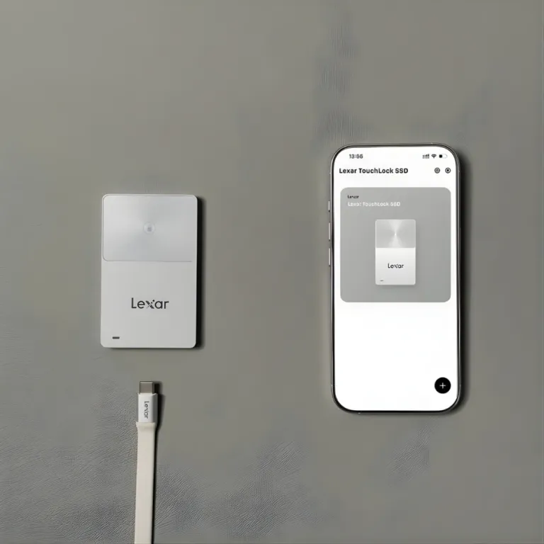 Ổ cứng Lexar TouchLock Portable SSD