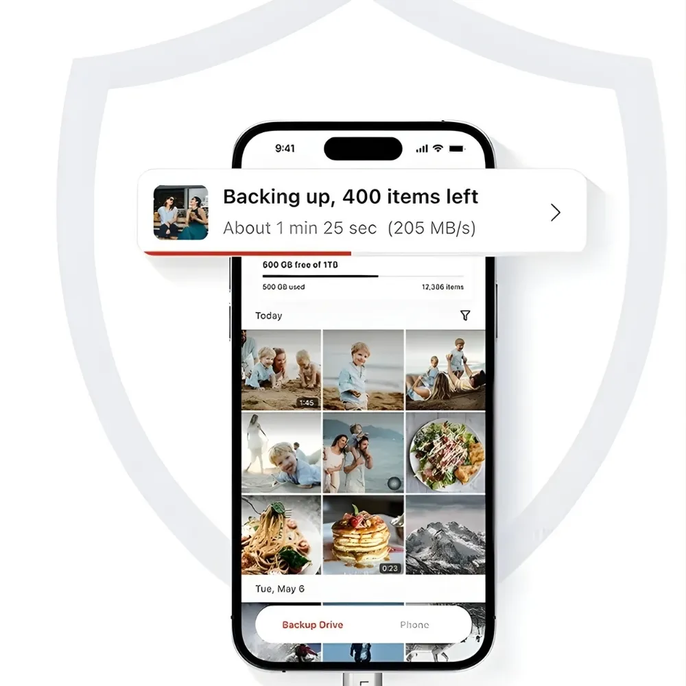 Ổ Cứng Lexar Touchlock Portable Ssd