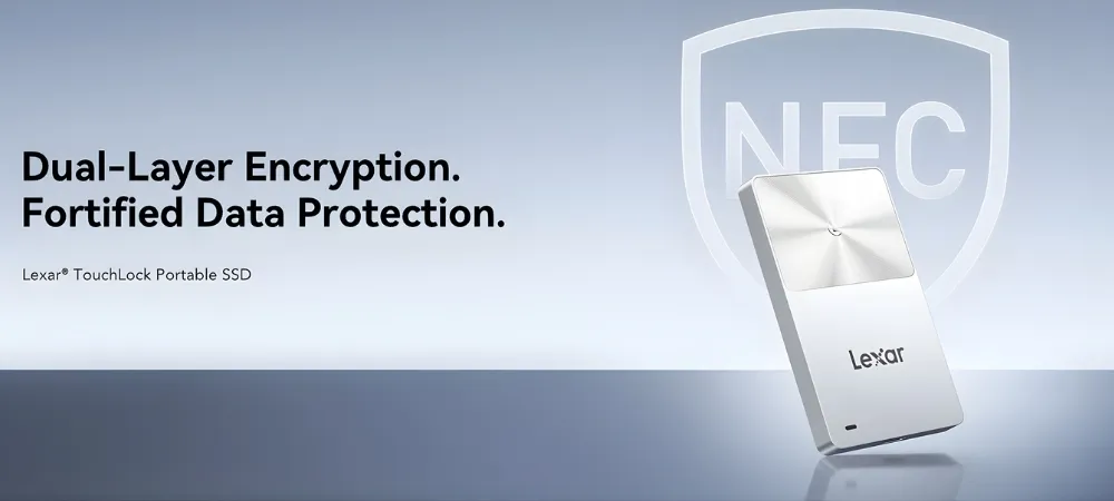 Ổ Cứng Lexar Touchlock Portable Ssd