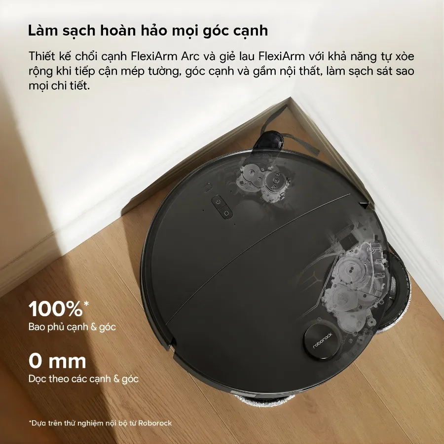 Robot Lau Nhà Hút Bụi Roborock Qrevo Edge 2