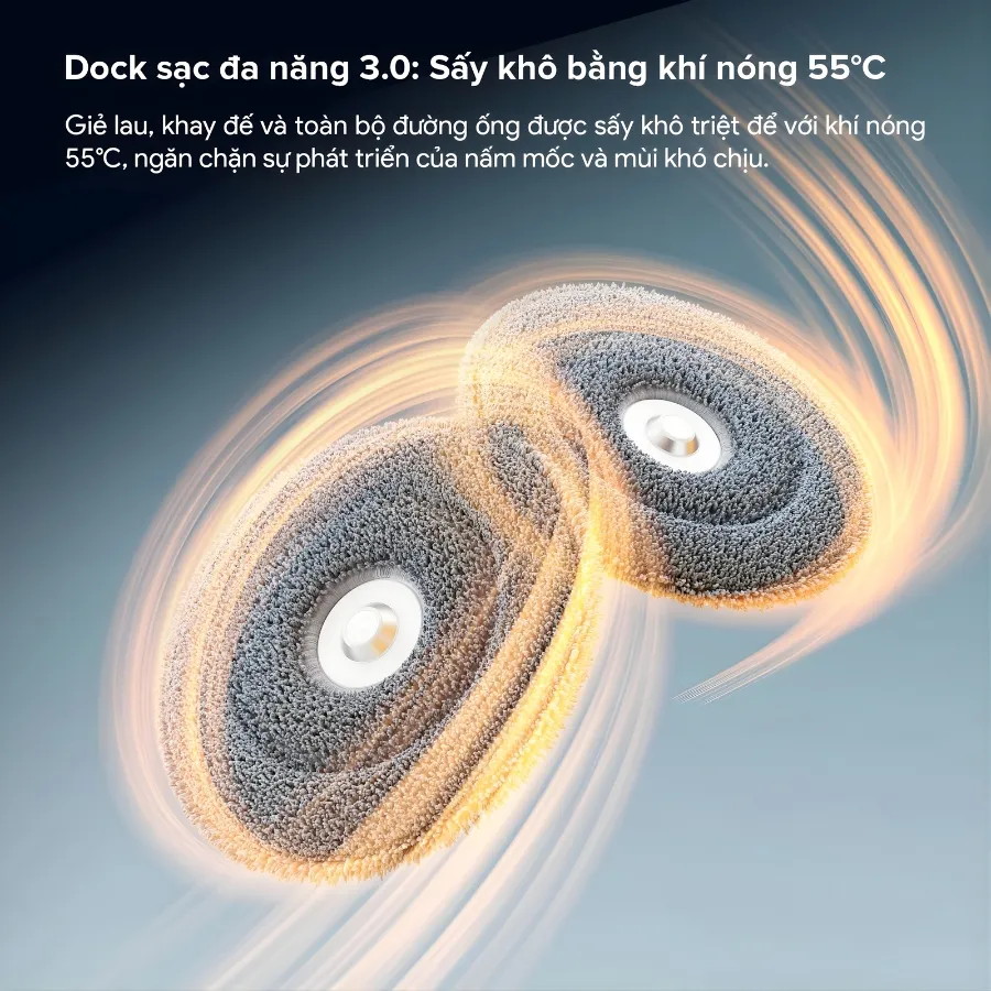 Robot Lau Nhà Hút Bụi Roborock Qrevo Edge 2