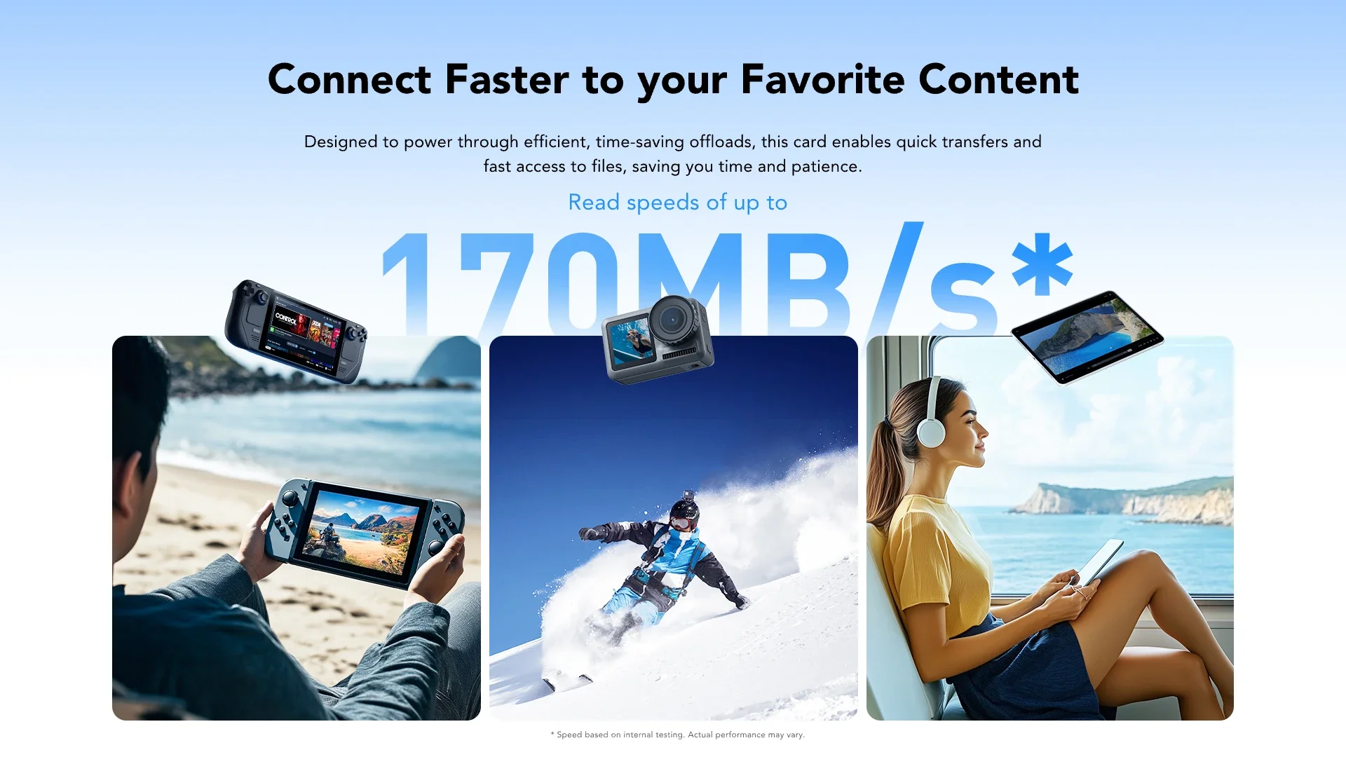 Thẻ Nhớ Lexar Blue Plus Microsdxc