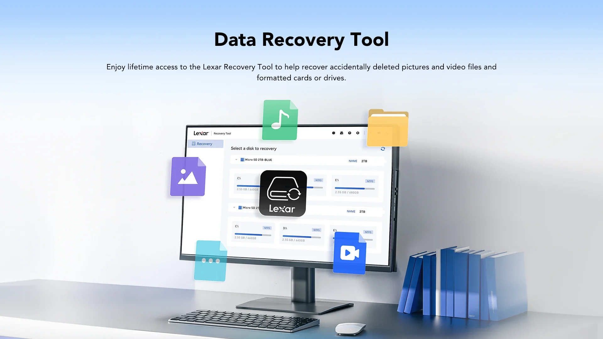 Thẻ Nhớ Lexar Blue Plus Microsdxc