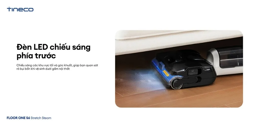 Máy Hút Bụi Lau Sàn Khô Ướt Tineco Floor One S6 Stretch Steam 22 Máy Hút Bụi Lau Sàn Khô Ướt Tineco Floor One S6 Stretch Steam - Akia Smart Home