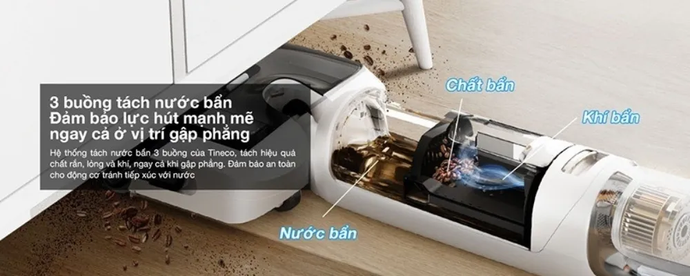 Máy Hút Bụi Lau Nhà Tineco S6 Stretch Pro 15 Máy Hút Bụi Lau Nhà Tineco S6 Stretch Pro - Akia Smart Home