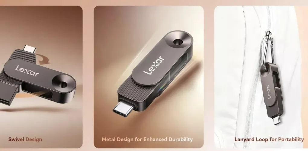 Usb Lexar Jumpdrive Dual Drive D500 Type-C