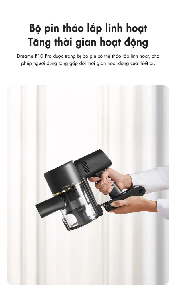 Máy Hút Bụi Cầm Tay Dreame R10 Pro 4 Máy Hút Bụi Cầm Tay Dreame R10 Pro
