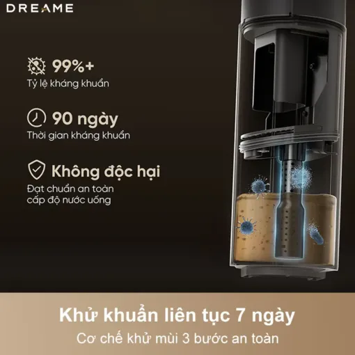 Máy hút bụi lau nhà khô và ướt Dream H15 Pro