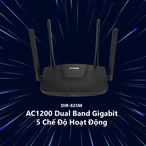 Bộ phát Wifi 5 D-Link DIR-825M
