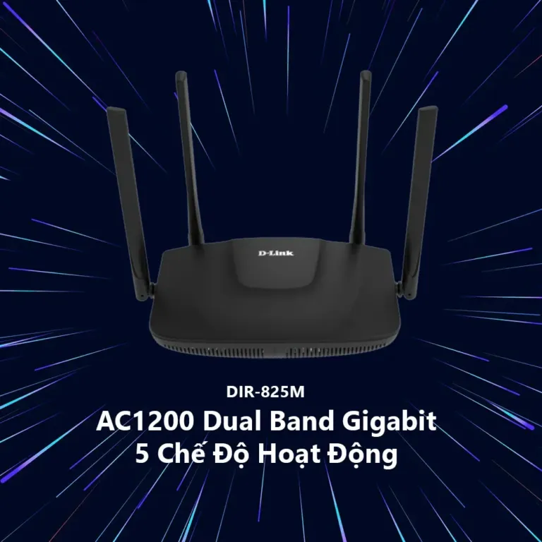 Bộ phát Wifi 5 D-Link DIR-825M | AKIA