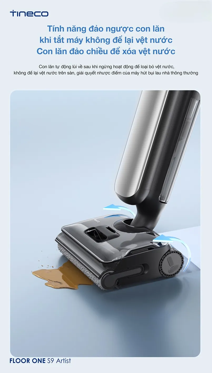 Máy Hút Bụi Lau Nhà Tineco Floor One S9 Artist 11 Máy Hút Bụi Lau Nhà Tineco Floor One S9 Artist - Akia Smart Home