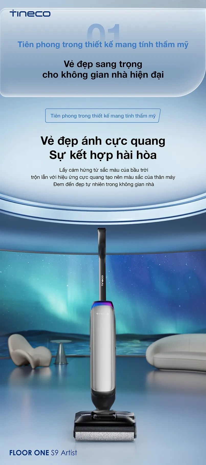 Máy Hút Bụi Lau Nhà Tineco Floor One S9 Artist 9 Máy Hút Bụi Lau Nhà Tineco Floor One S9 Artist - Akia Smart Home