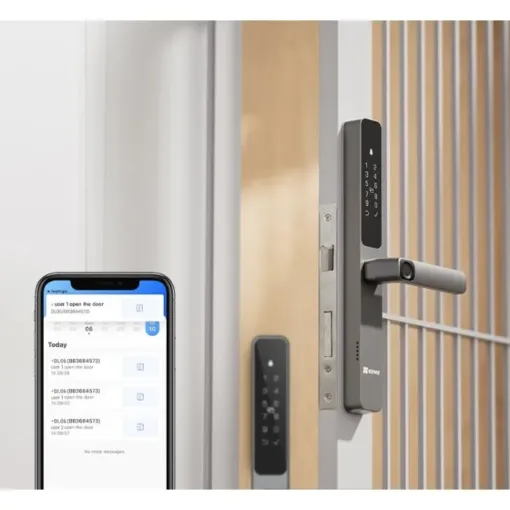 Khóa cửa vân tay Ezviz DL06 Pro – Mật mã – Thẻ từ – Cảm biến nhạy bén