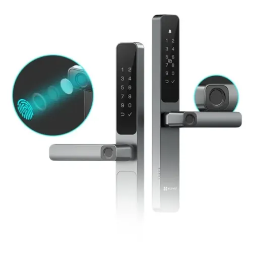 Khóa cửa vân tay Ezviz DL06 Pro – Mật mã – Thẻ từ – Cảm biến nhạy bén