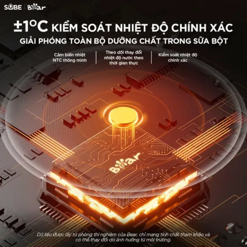 Máy đun nước và hâm sữa tiệt trùng Bear WW-5H12V78