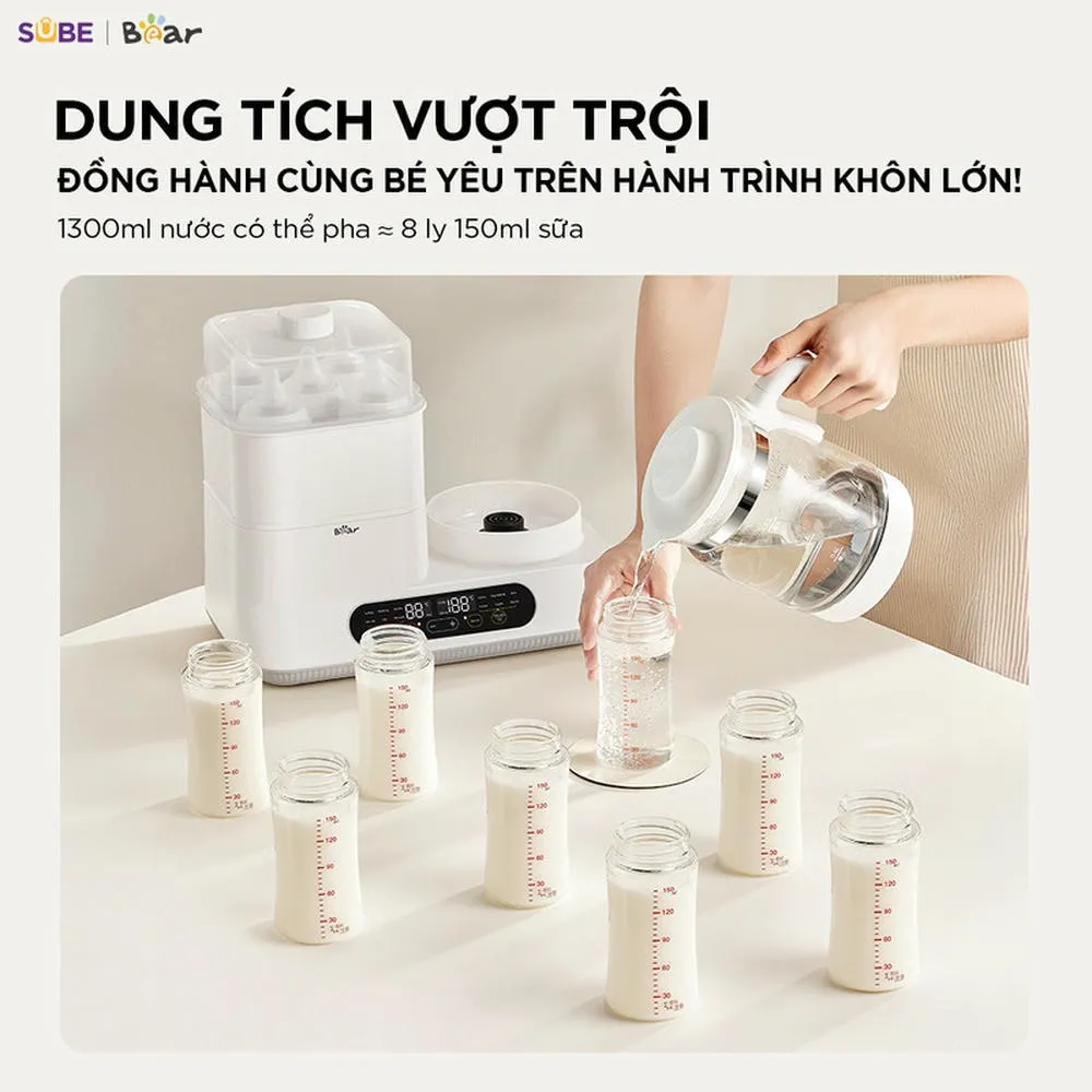 Máy Đun Nước Và Hâm Sữa Tiệt Trùng Bear Ww-5H12V78 6 Máy Đun Nước Và Hâm Sữa Tiệt Trùng Bear Ww-5H12V78