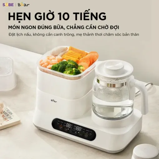 Máy đun nước và hâm sữa tiệt trùng Bear WW-5H12V78