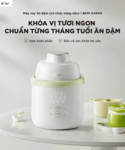 Máy xay nấu thức ăn 0.35L Bear BFM-045KN | AKIA