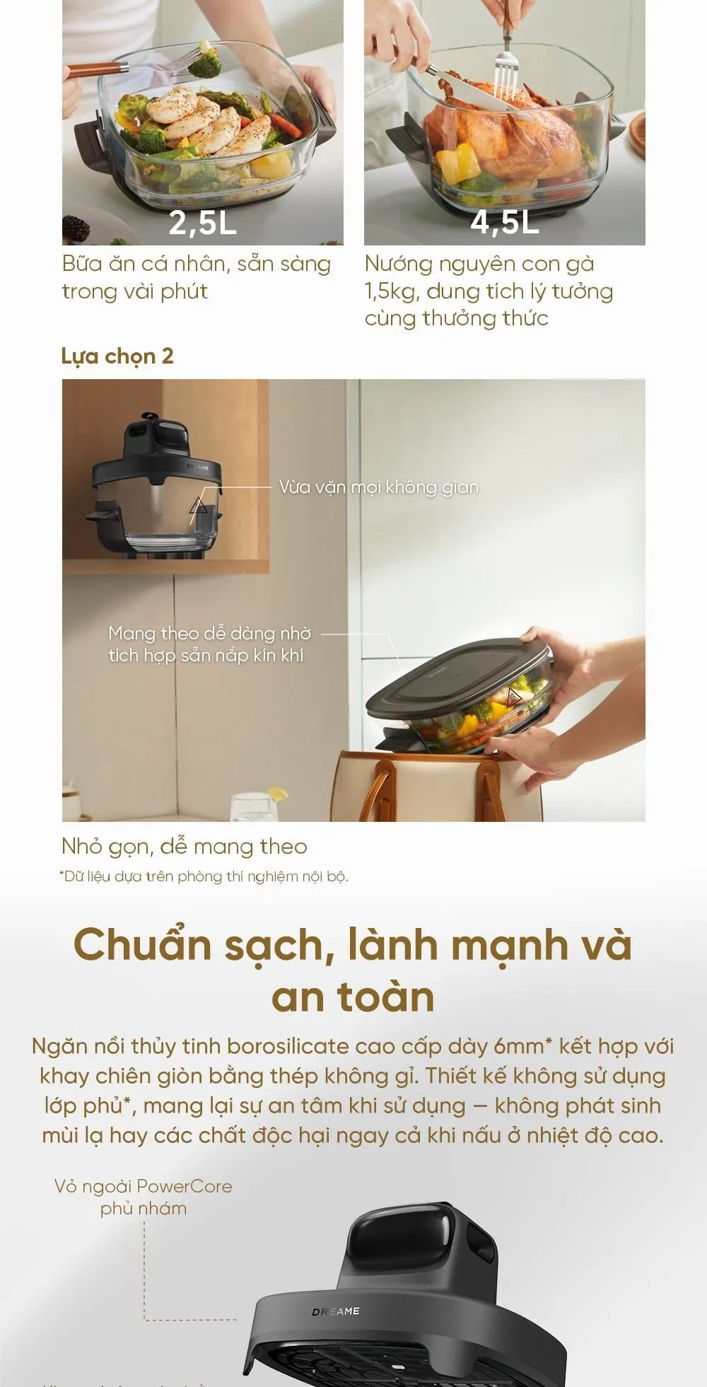 Nồi Chiên Không Dầu Dreame Pt60