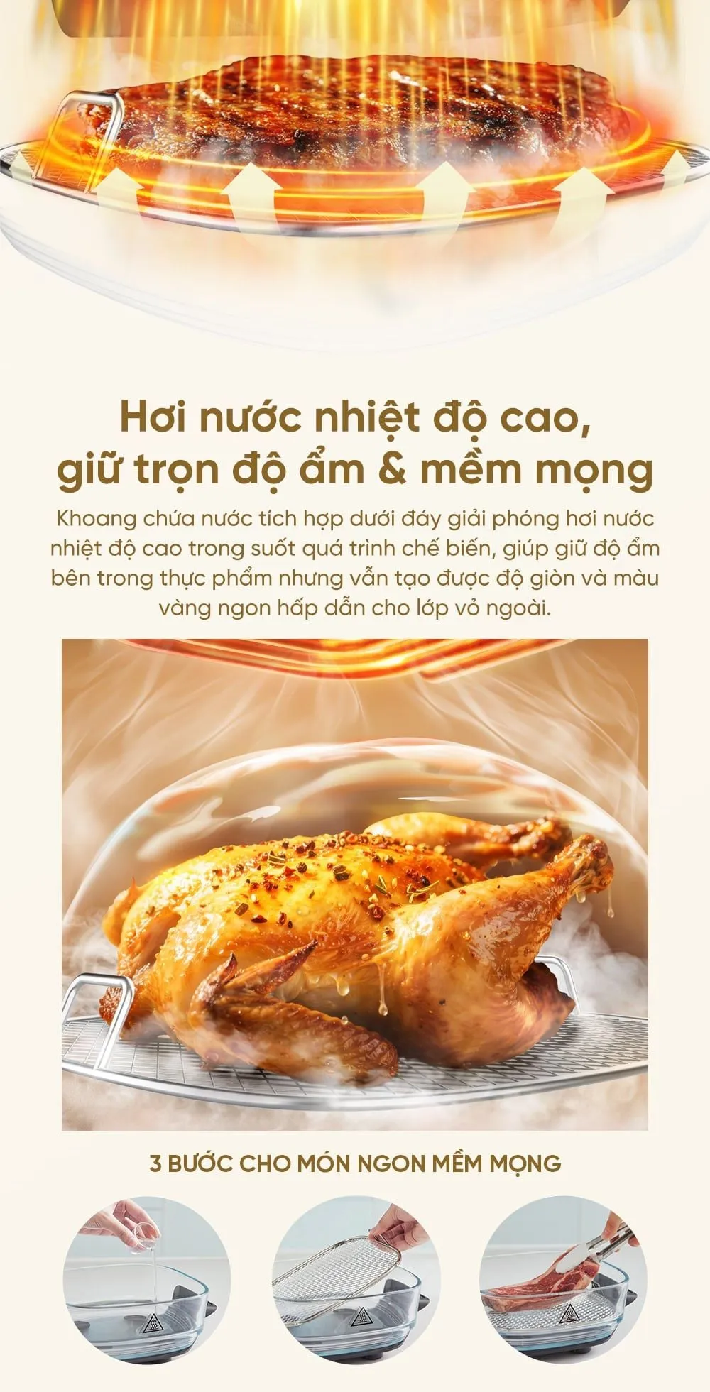 Nồi Chiên Không Dầu Dreame Pt60