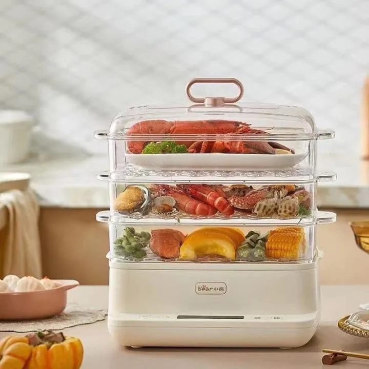 Nồi Hấp 3 Tầng Bear Sb-Nh12L 2 Noi-Hap-Bear-Sb-Nh12L