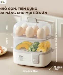 Nồi hấp Bear ECK-125NR | AKIA