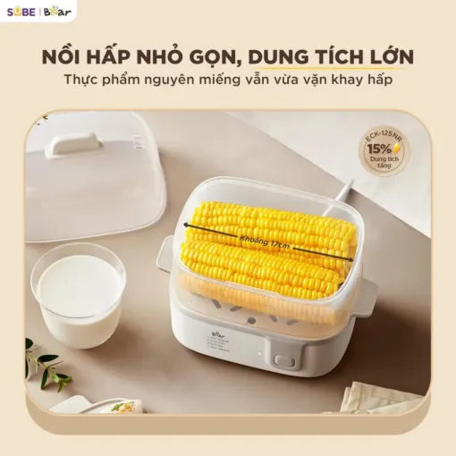 Nồi hấp Bear ECK-125NR