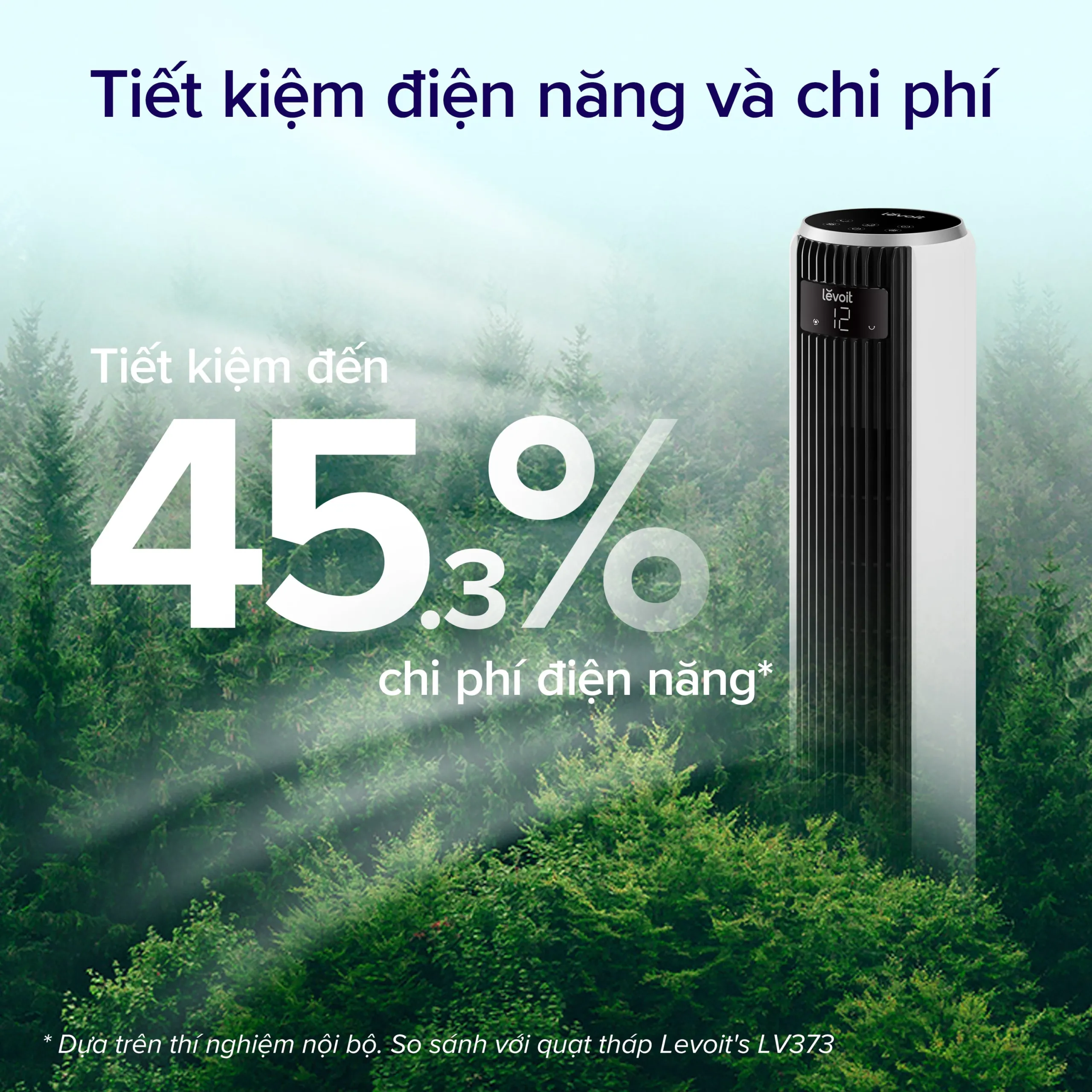 Quạt Tháp Điều Hòa Thông Minh Levoit 36 Inches 8 Quạt Tháp Điều Hòa Thông Minh Levoit 36 Inches - Akia Smart Home