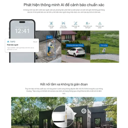 Camera giám sát ngoài trời TP-Link Tapo C530WS