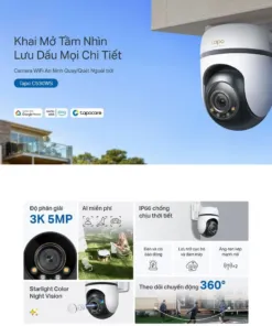 Camera giám sát ngoài trời TP-Link Tapo C530WS | AKIA
