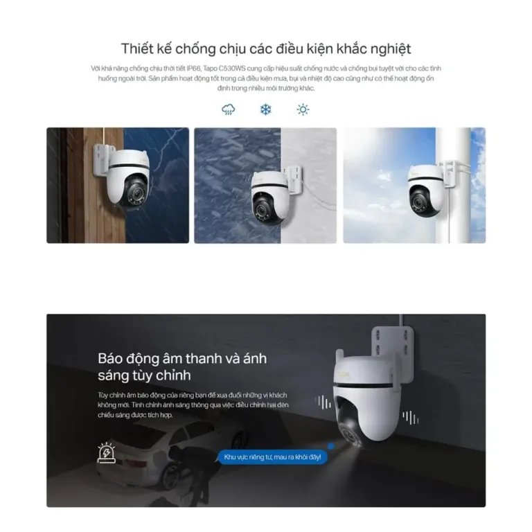 Camera giám sát ngoài trời TP-Link Tapo C530WS | AKIA