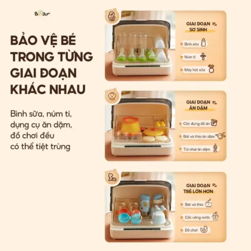 Máy tiệt trùng Bear SB-MTT20