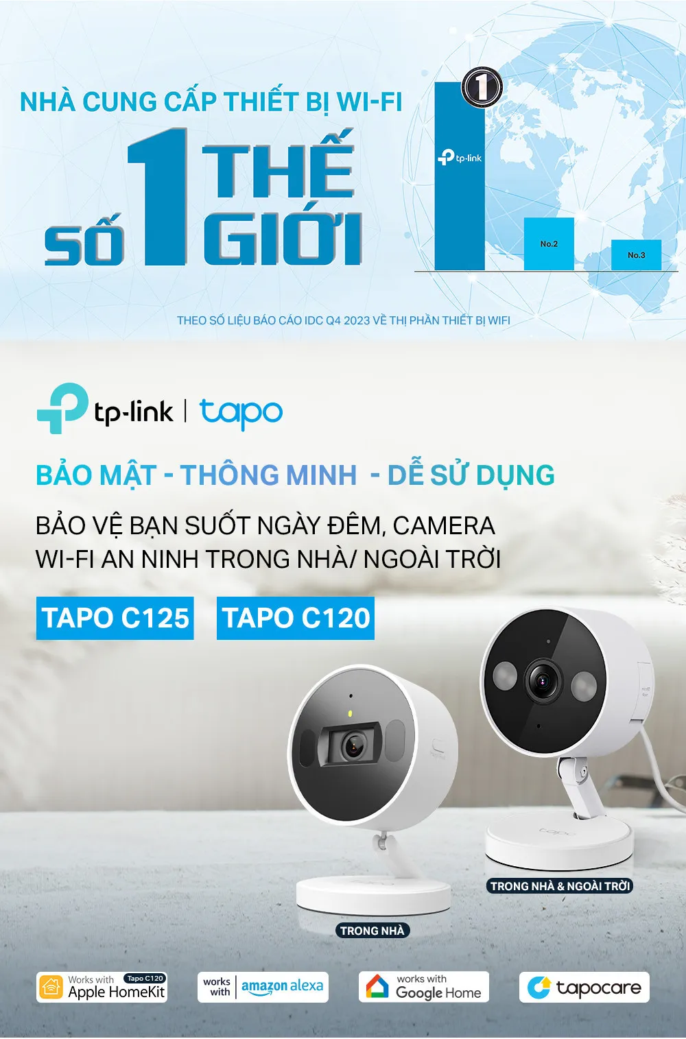 Camera Giám Sát Tp-Link Tapo C125 (Homekit) 2 Camera Giám Sát Tp-Link Tapo C125 (Homekit)