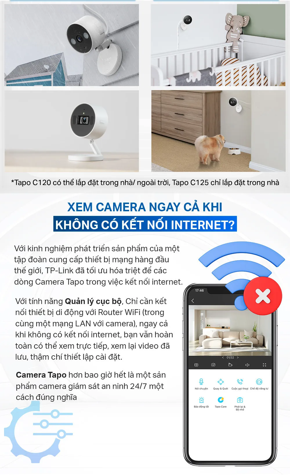 Camera Giám Sát Tp-Link Tapo C125 (Homekit) 8 Camera Giám Sát Tp-Link Tapo C125 (Homekit)