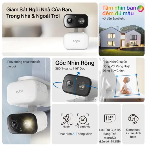 Camera Ngoài Trời Tapo C216