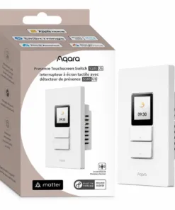 Công tắc chữ nhật màn hình Aqara Presence Touchscreen Switch S100 US | AKIA