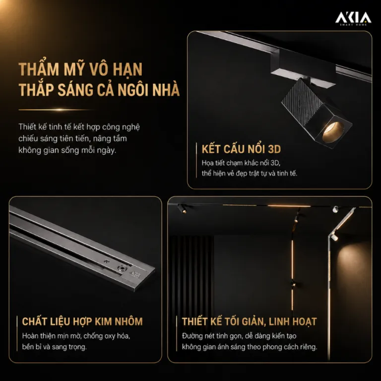 Đèn LED ray cao cấp Aqara V1 Luxury | AKIA