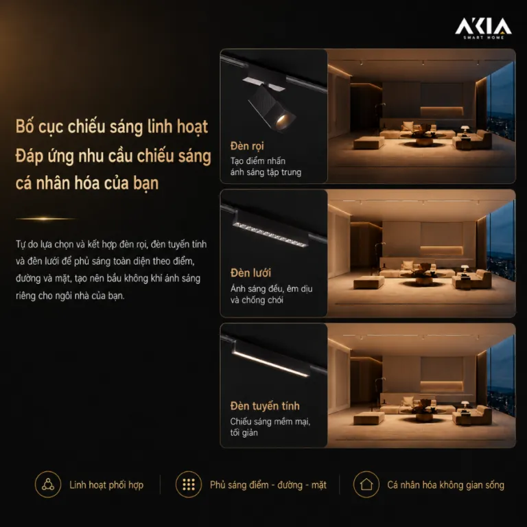 Đèn LED ray cao cấp Aqara V1 Luxury | AKIA