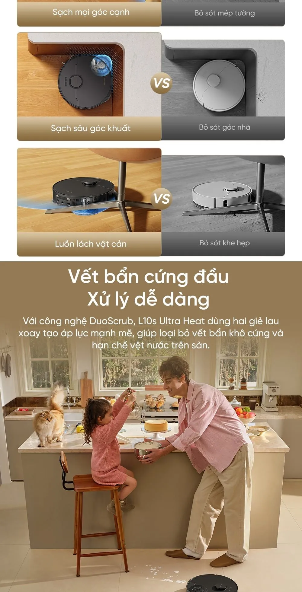 Robot Hút Bụi Lau Sàn Dreame L10S Ultra Heat 18 Robot Hút Bụi Lau Sàn Dreame L10S Ultra Heat