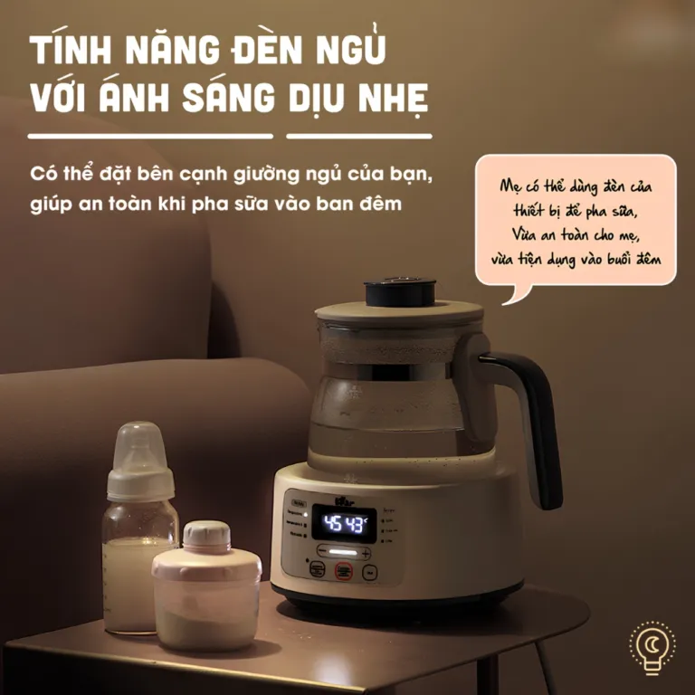 Máy hâm nước pha sữa Bear TNQ-D12D1 | AKIA
